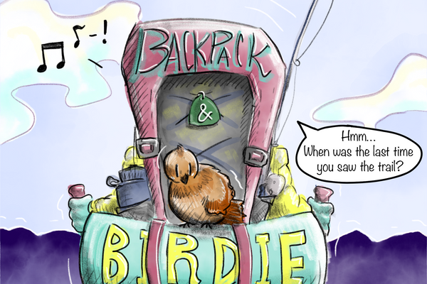 “Backpack and Birdie” Is the Weekly Appalachian Trail Comic Strip We Didn’t Know We Needed