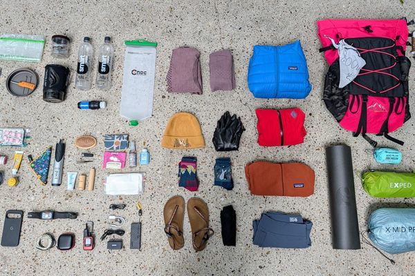 My gear list for the PCT: Fishing pole or no fishing pole?