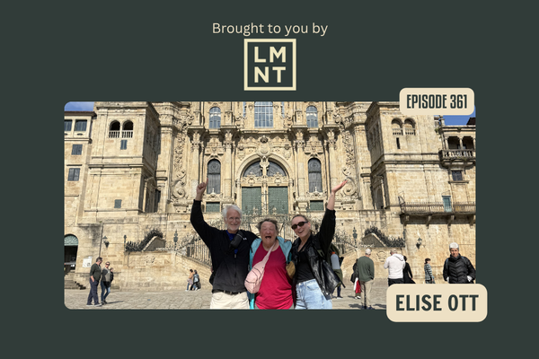 Walking the Portuguese Camino with Her Parents to Honor Her Late Brother with Elise “Sauce” Ott (BPR #361)