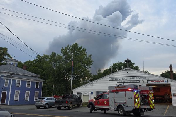 Day 146 – Why a Big Fire by Monson Altered my Dinner Plans