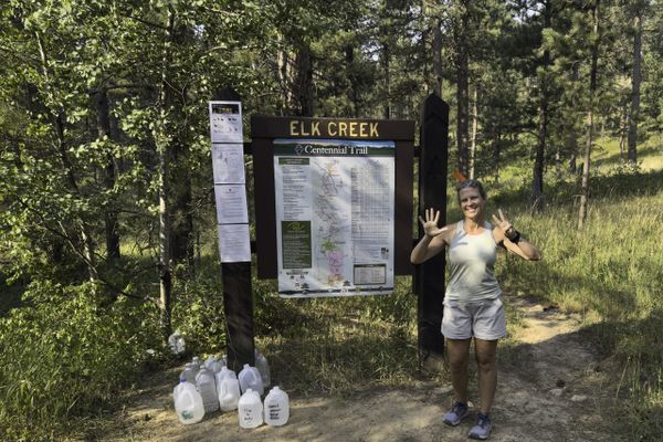 Day 8 Elk Creek Trailhead to Alkali Creek (and down the road a bit)