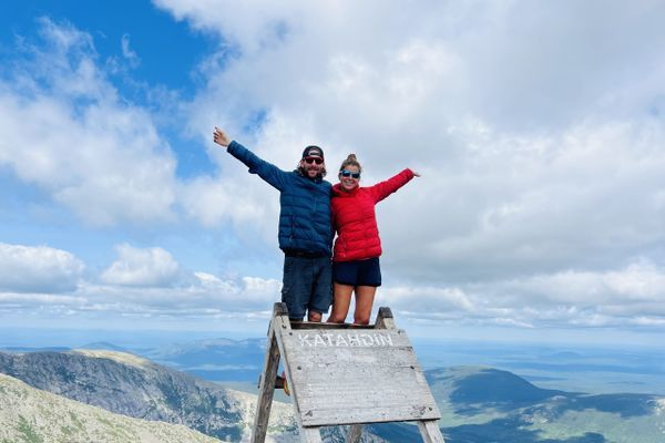 2,200 Miles Later, We Made It to Katahdin and Into Czech Hiking History