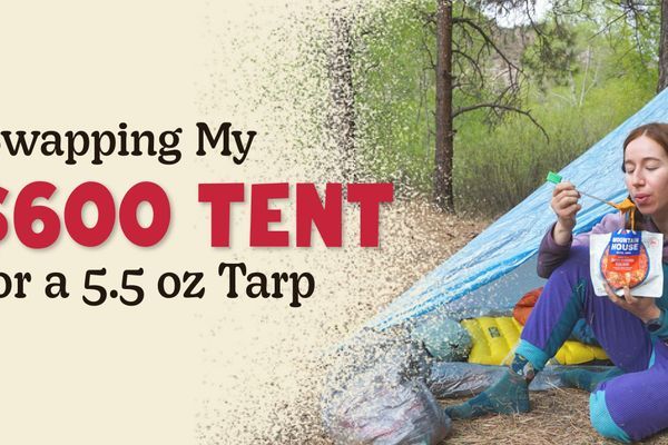 I Swapped My $600 Ultralight Tent for a 5.5 oz Tarp