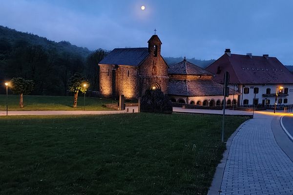 The Moon Over the Monastery