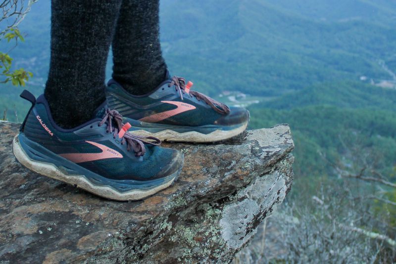 brooks trail running shoes caldera